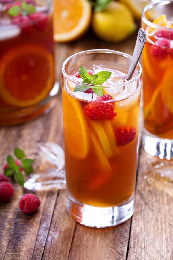 Raspberry Sweet Iced Tea