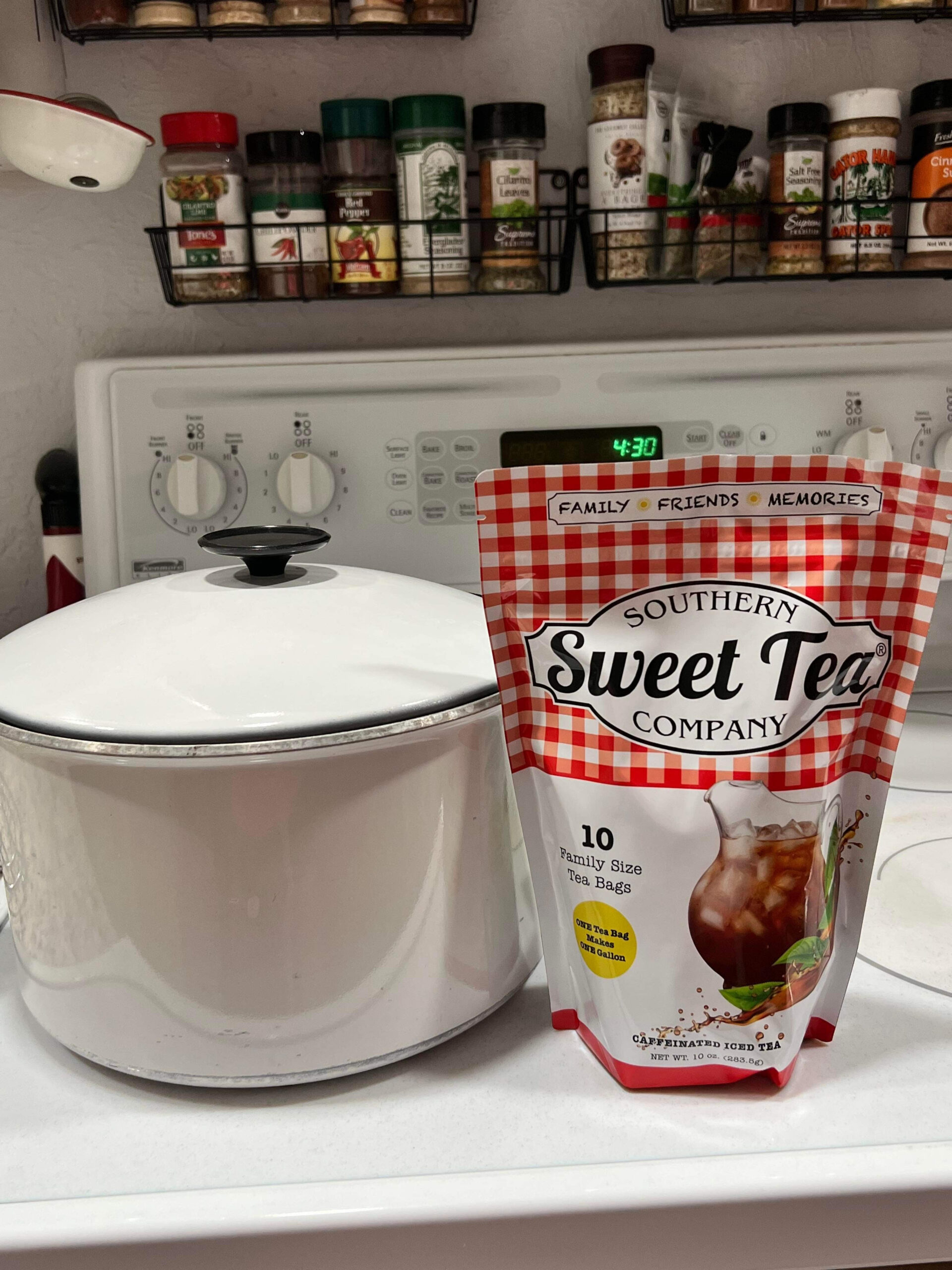 https://southernsweetteacompany.com/wp-content/uploads/2023/04/Sweet-tea-bag-on-Stove-scaled.jpg